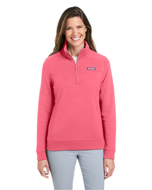 Women’s Collegiate Shep Quarter-Zip Sweatshirt Jetty Red