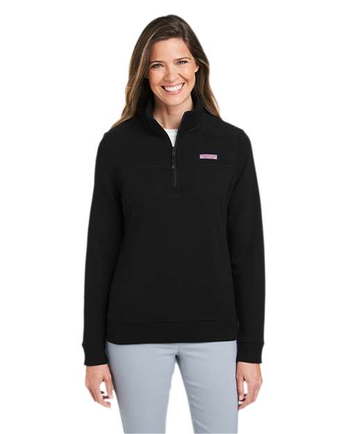 Women’s Collegiate Shep Quarter-Zip Sweatshirt Jet Black
