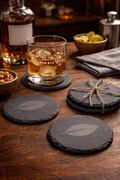 Slate Coaster Set
