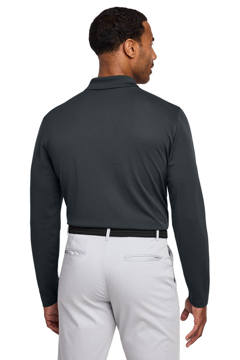 Nike Dri-FIT Micro Pique 2.0 Long Sleeve Polo Anthracite