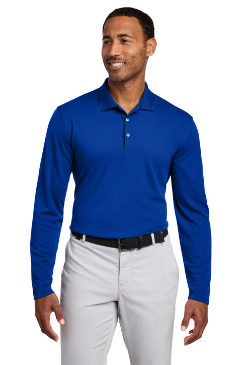 Nike Dri-FIT Micro Pique 2.0 Long Sleeve Polo Game Royal
