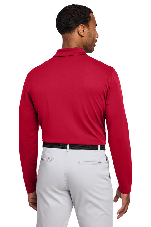 Nike Dri-FIT Micro Pique 2.0 Long Sleeve Polo University Red