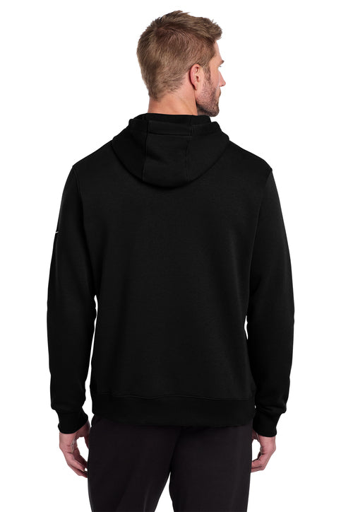 Nike Club Fleece Sleeve Swoosh Pullover Hoodie Black