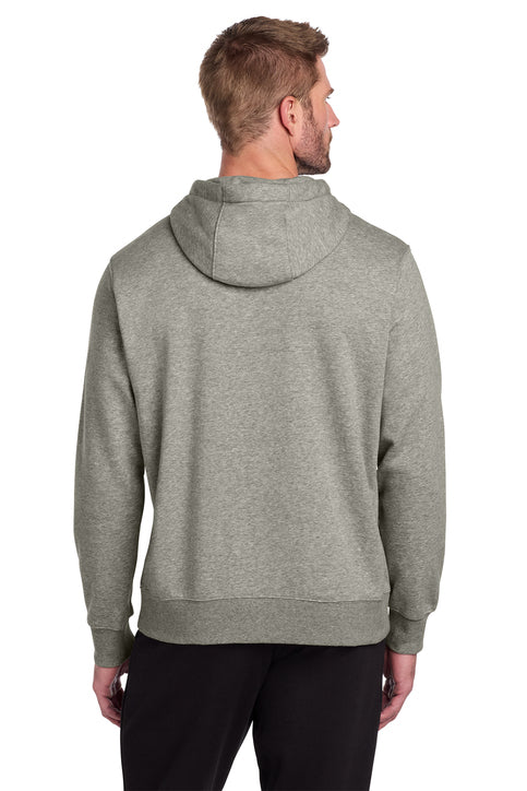 Nike Club Fleece Sleeve Swoosh Pullover Hoodie Dark Grey Heather