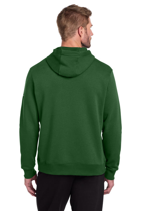 Nike Club Fleece Sleeve Swoosh Pullover Hoodie Gorge Green