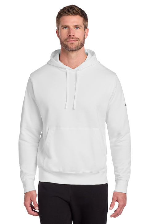 Nike Club Fleece Sleeve Swoosh Pullover Hoodie White