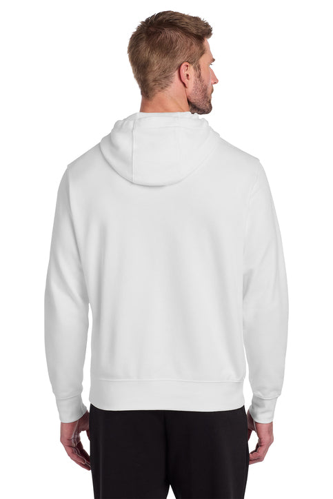 Nike Club Fleece Sleeve Swoosh Pullover Hoodie White