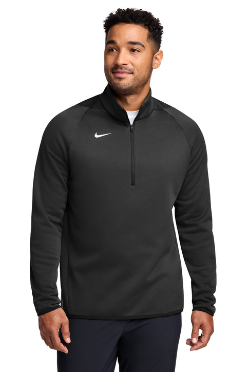 Nike Therma-FIT 1/4-Zip Fleece Team Black