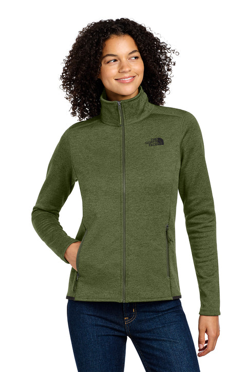 The North Face® Women's Skyline Full-Zip Fleece Jacket Four Leaf Clover Heather