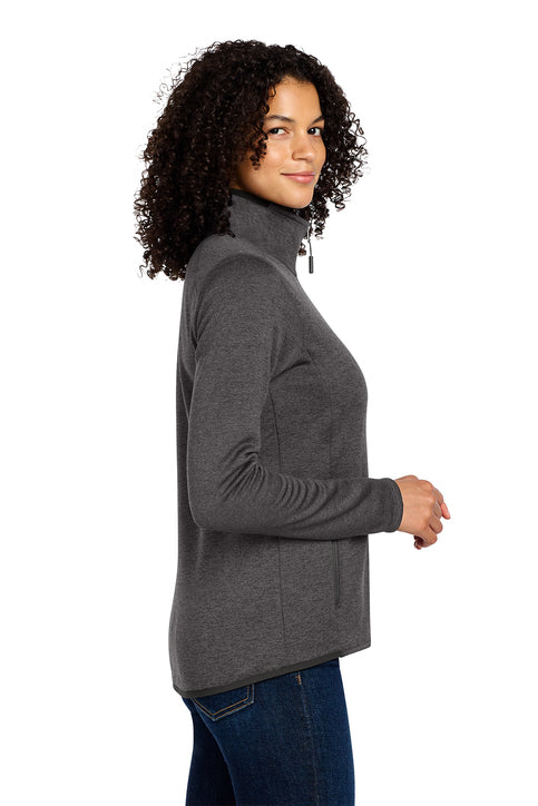 The North Face® Women's Skyline Full-Zip Fleece Jacket TNF Dark Grey Heather