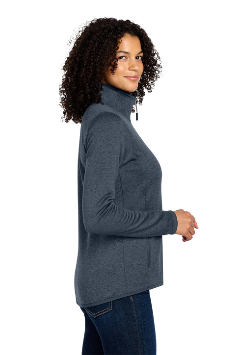 The North Face® Women's Skyline Full-Zip Fleece Jacket Urban Navy Heather