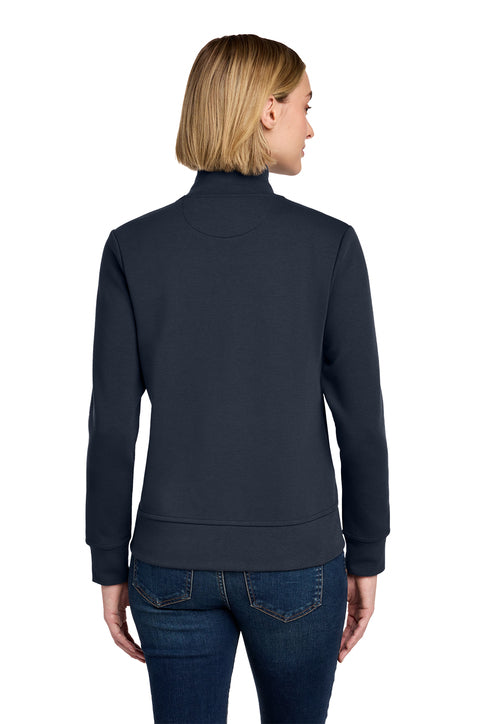 Brooks Brothers® Women’s Double-Knit Full-Zip Night Navy