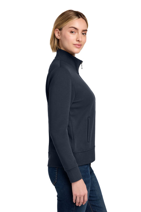 Brooks Brothers® Women’s Double-Knit Full-Zip Night Navy