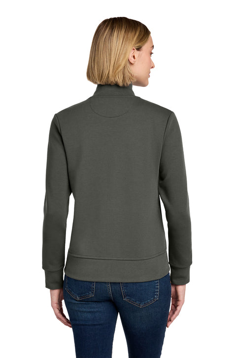 Brooks Brothers® Women’s Double-Knit Full-Zip Windsor Grey