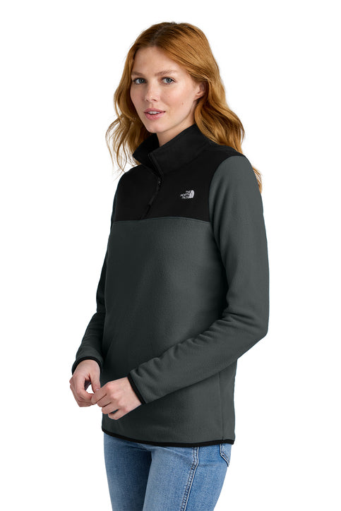 The North Face® Women's Glacier 1/4-Zip Fleece Asphalt Grey