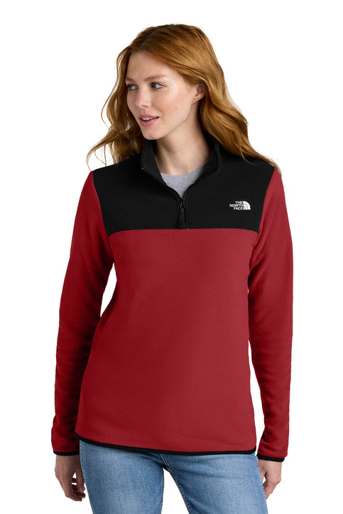 The North Face® Women's Glacier 1/4-Zip Fleece Rage Red