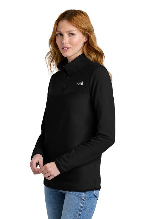 The North Face® Women's Glacier 1/4-Zip Fleece TNF Black