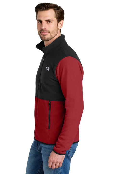 The North Face® Glacier Full-Zip Fleece Jacket Rage Red