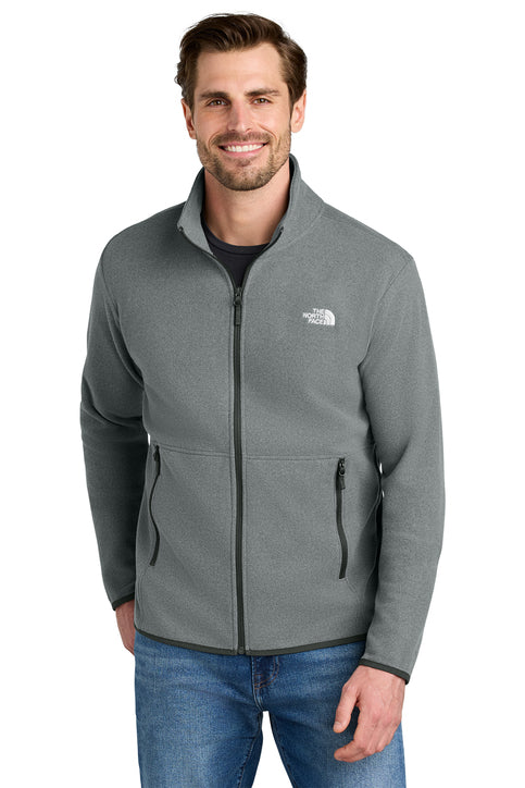 The North Face® Glacier Full-Zip Fleece Jacket TNF Medium Grey Heather