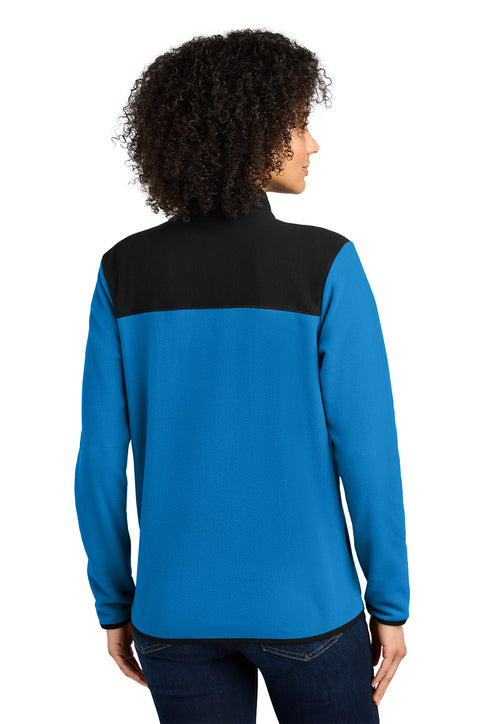 The North Face® Women's Glacier Full-Zip Fleece Jacket Hero Blue