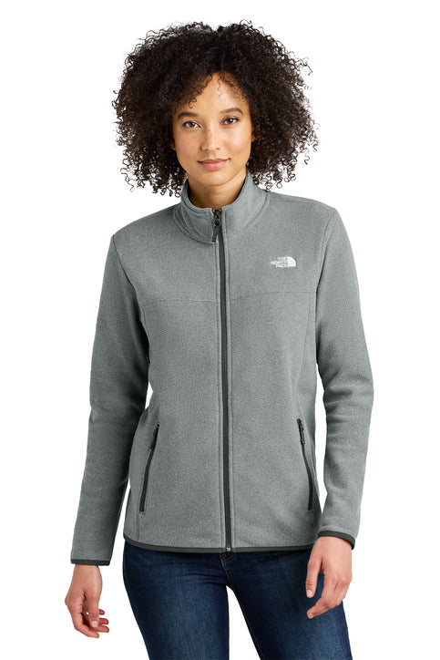 The North Face® Women's Glacier Full-Zip Fleece Jacket TNF Medium Grey Heather