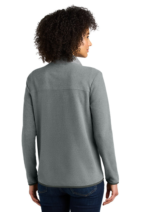 The North Face® Women's Glacier Full-Zip Fleece Jacket TNF Medium Grey Heather