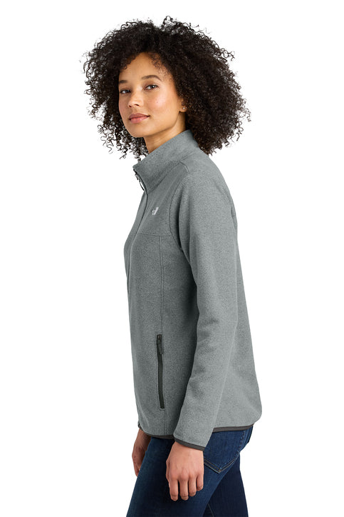 The North Face® Women's Glacier Full-Zip Fleece Jacket TNF Medium Grey Heather