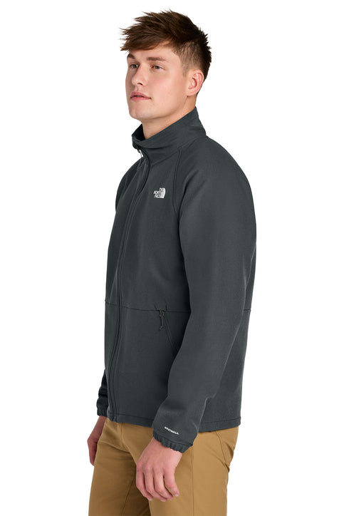 The North Face® Barr Lake Soft Shell Jacket Asphalt Grey Dark Heather
