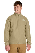 The North Face® Barr Lake Soft Shell Jacket Khaki Stone Dark Heather
