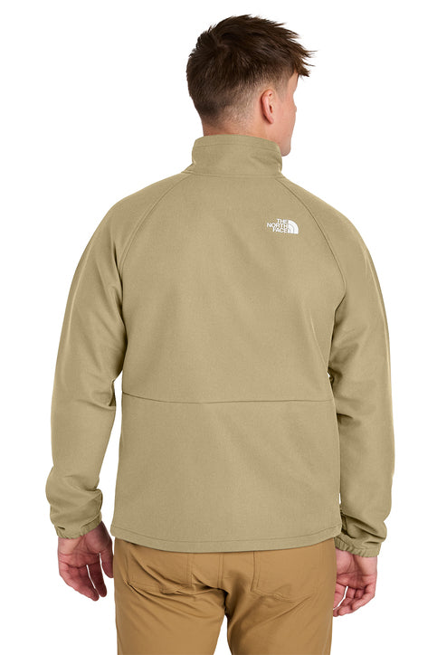 The North Face® Barr Lake Soft Shell Jacket Khaki Stone Dark Heather