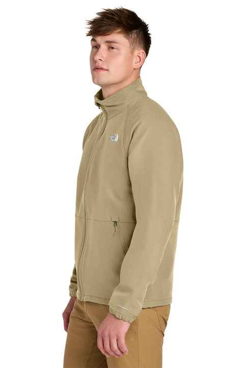 The North Face® Barr Lake Soft Shell Jacket Khaki Stone Dark Heather
