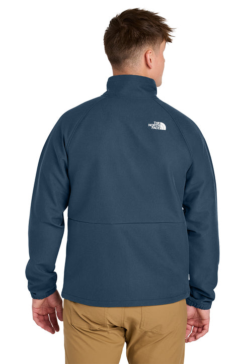 The North Face® Barr Lake Soft Shell Jacket Shady Blue Dark Heather