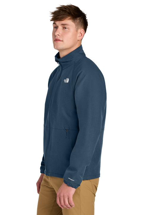 The North Face® Barr Lake Soft Shell Jacket Shady Blue Dark Heather