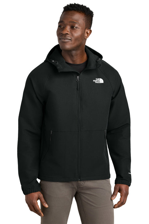 The North Face® Barr Lake Hooded Soft Shell Jacket TNF Black Heather