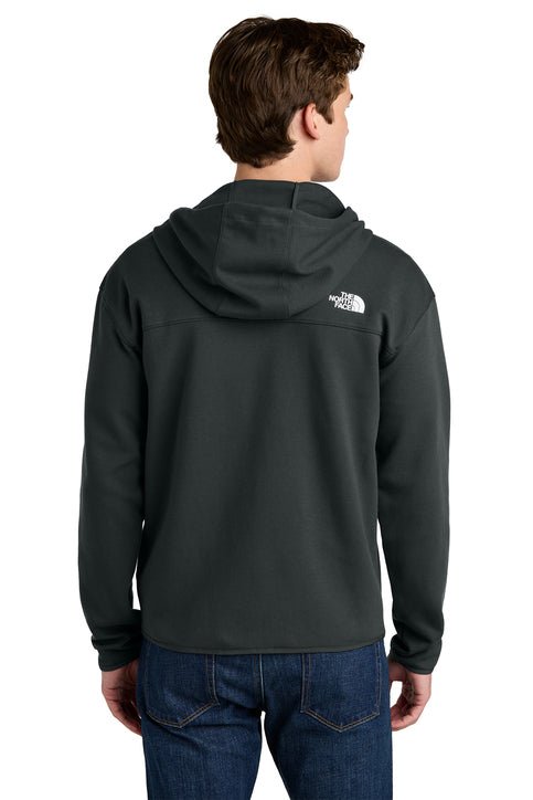 The North Face® Double-Knit Full-Zip Hoodie Asphalt Grey