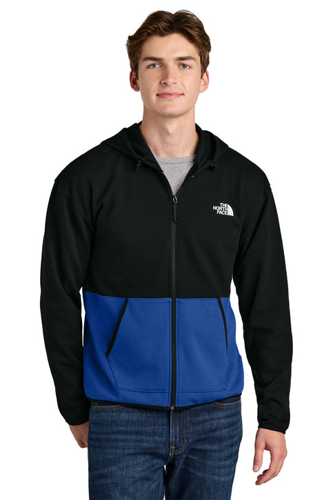 The North Face® Double-Knit Full-Zip Hoodie TNF Blue & Black