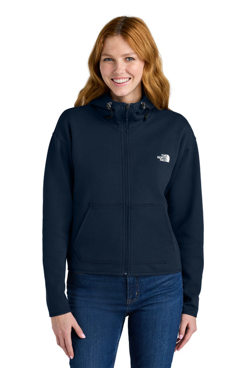 The North Face® Women's Double-Knit Full-Zip Hoodie Summit Navy