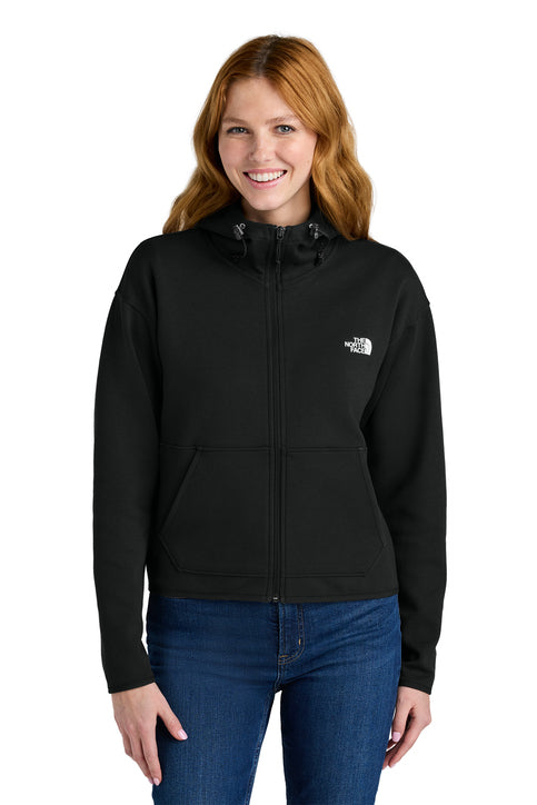 The North Face® Women's Double-Knit Full-Zip Hoodie TNF Black
