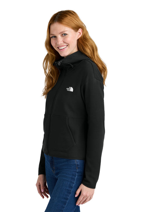 The North Face® Women's Double-Knit Full-Zip Hoodie TNF Black
