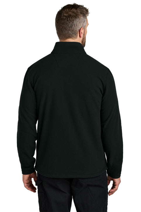 Carhartt® Textured Full-Zip Fleece Jacket Black