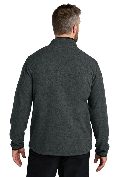 Carhartt® Textured Full-Zip Fleece Jacket Carbon Heather