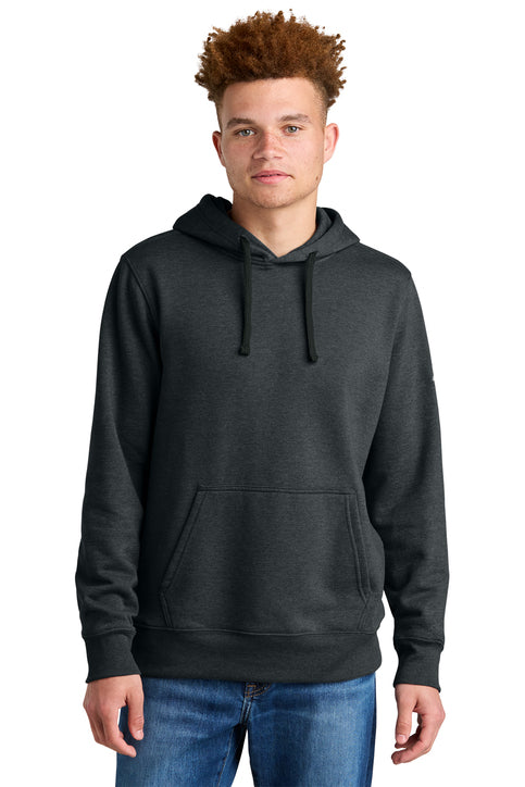 The North Face® Sleeve Logo Pullover Hoodie TNF Black Heather