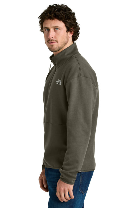 The North Face® Double-Knit 1/2-Zip Fleece New Taupe Green