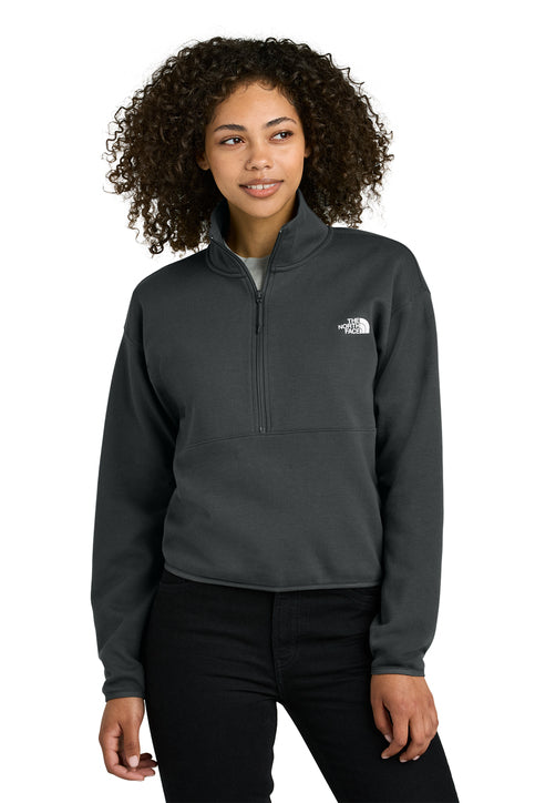 The North Face® Women’s Double-Knit 1/2-Zip Fleece Asphalt Grey