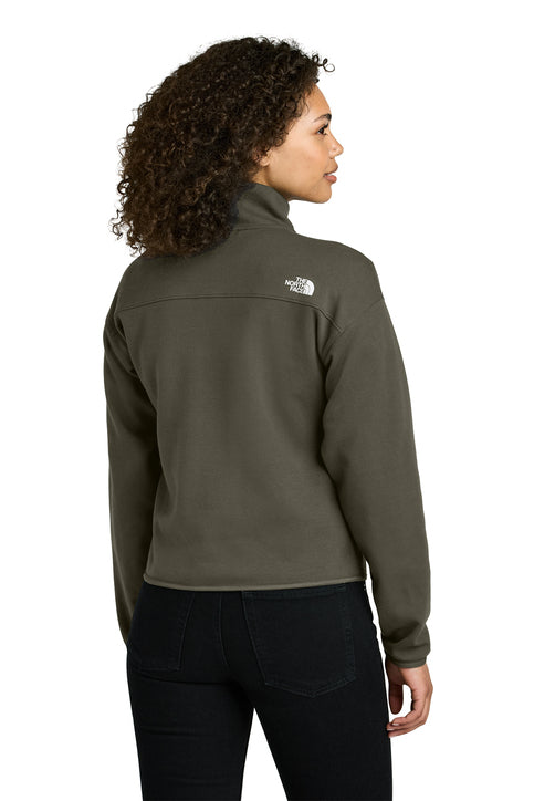 The North Face® Women’s Double-Knit 1/2-Zip Fleece New Taupe Green