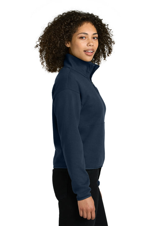 The North Face® Women’s Double-Knit 1/2-Zip Fleece Summit Navy