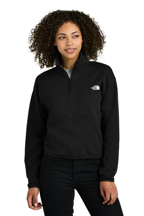 The North Face® Women’s Double-Knit 1/2-Zip Fleece TNF Black