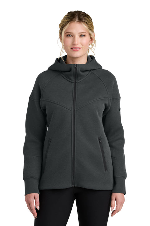 Nike Women’s Tech Fleece Full-Zip Hoodie Anthracite Heather