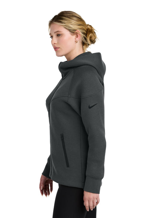 Nike Women’s Tech Fleece Full-Zip Hoodie Anthracite Heather