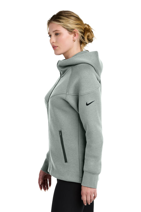 Nike Women’s Tech Fleece Full-Zip Hoodie Dark Grey Heather